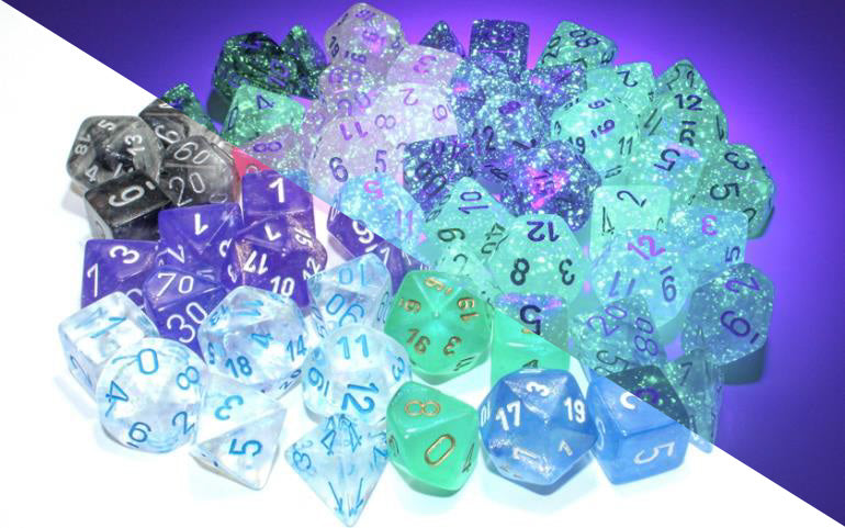 Chessex Luminary Borealis Dice - November 2020 Release