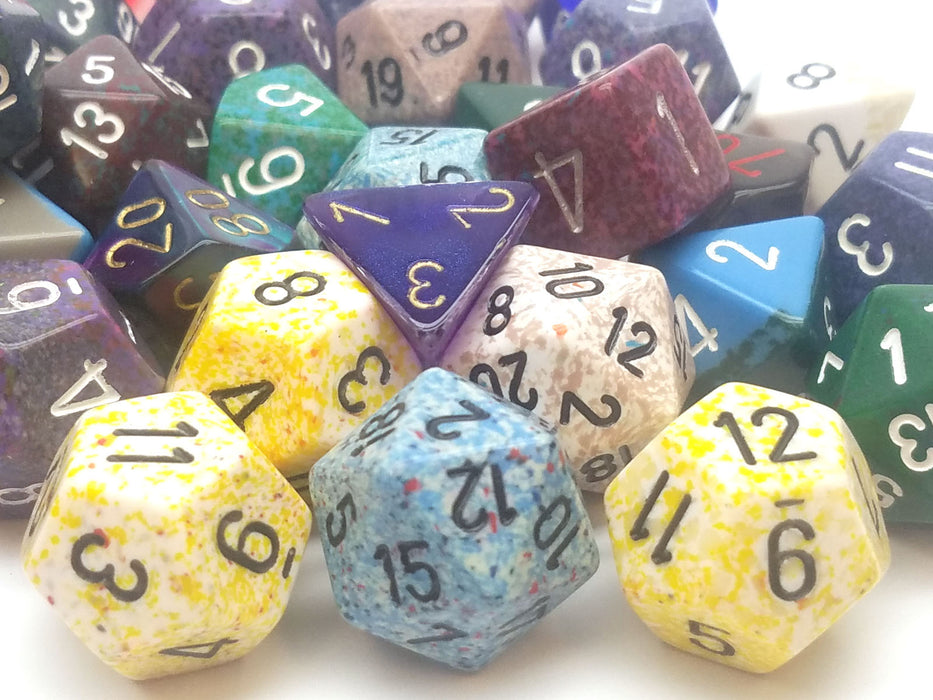 Loose Half Pound (1/2 lb) of Assorted Random Chessex Dice