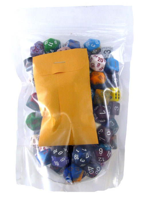 Pound-O-Dice Bag of Loose Assorted Chessex Dice (80 to 100 Dice)