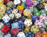 Pound-O-Dice Bag of Loose Assorted Chessex Dice (80 to 100 Dice)