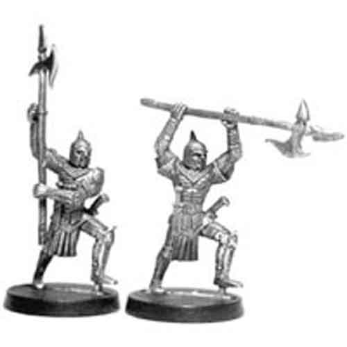 Ral Partha Halberdiers (2 Pieces) #01-053 Unpainted Classic Fantasy Metal Figure