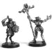 Beastmen Standard Bearer and Drummer #01-236 Classic Ral Partha Fantasy Figure