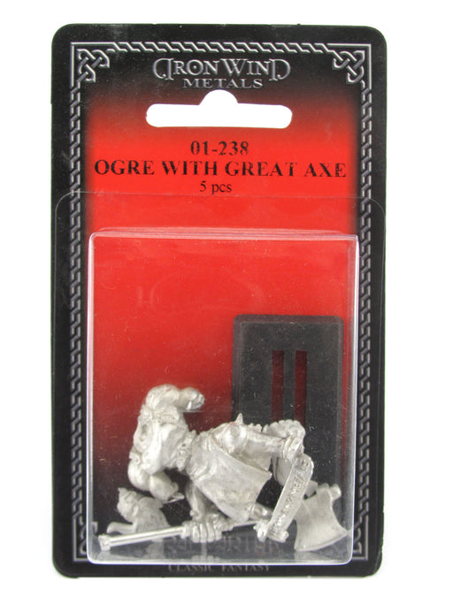 Ogre with Great-Axe #01-238 Classic Ral Partha Fantasy RPG Metal Figure