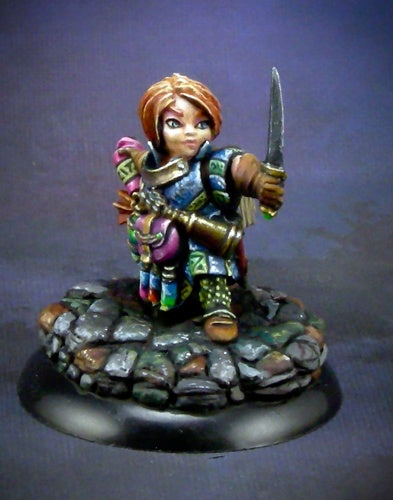Silver 25th Anniversary Ametrine Earthlyte Dwarf 01611 Unpainted