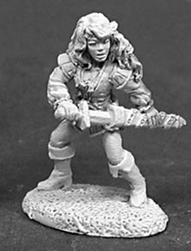 Reaper Miniatures Sidrith Sword Sister #02006 Dark Heaven Unpainted Metal