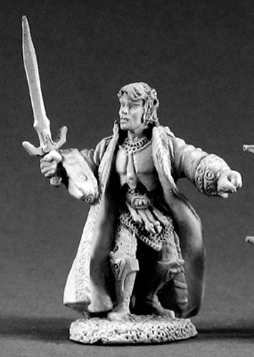 Reaper Miniatures D'Narg the Slayer #02027 Dark Heaven Legends Unpainted Metal