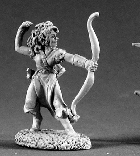 Reaper Miniatures Liara Silverrain #02155 Dark Heaven Legends Unpainted Metal