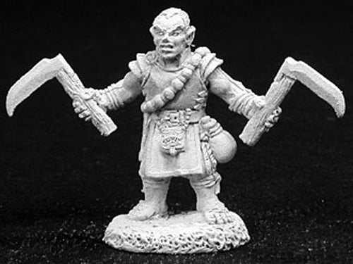 Reaper Miniatures Biff, Halfling Monk 02709 Dark Heaven Legends Unpainted Metal