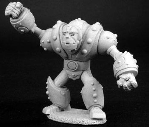 Reaper Miniatures Iron Golem #02728 Dark Heaven Legends Unpainted Metal Figure