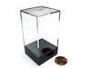 Chessex Plastic Figure Display Box: Medium Tall Opaque with a Black Lid – 1.5-inches x 1.5-inches x 2.75-inches - DND D&D Miniatures – TTRPG RPG Dungeons and Dragons, (CHX02805), 16mm