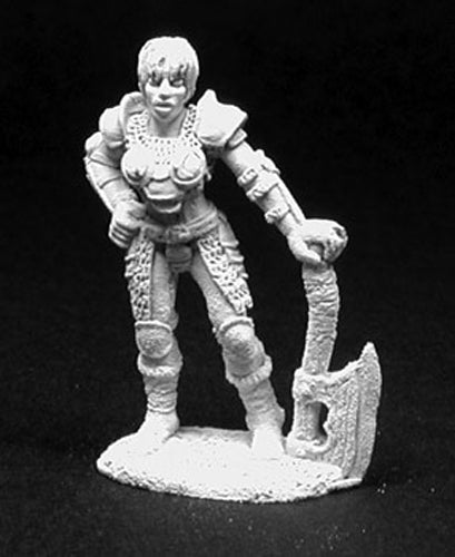 Reaper Miniatures Kallista, the Warrior #02812 Dark Heaven Unpainted Metal