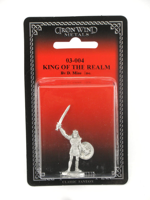 King of The Realm #03-004 Classic Ral Partha Fantasy RPG Metal Figure