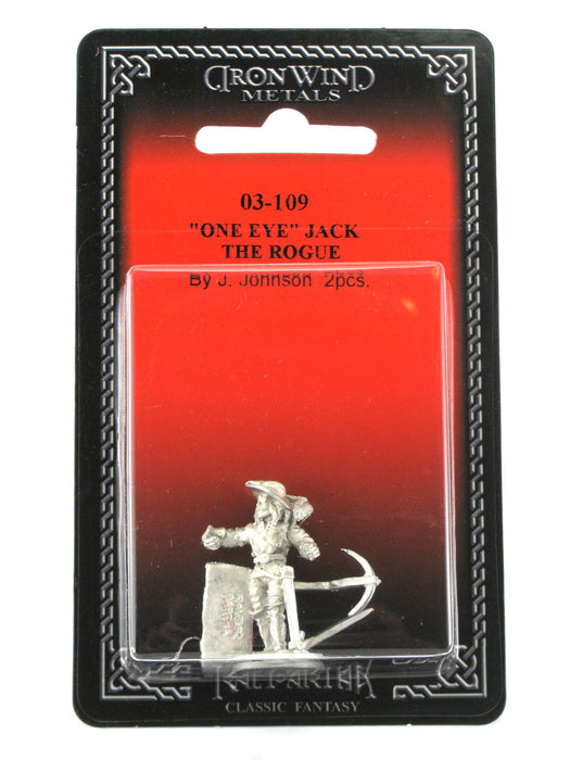One-Eye' Jack The Rogue #03-109 Classic Ral Partha Fantasy RPG Metal Figure