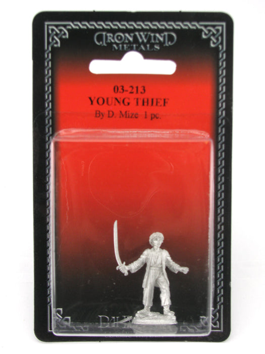 Young Thief #03-213 Classic Ral Partha Fantasy RPG Metal Figure