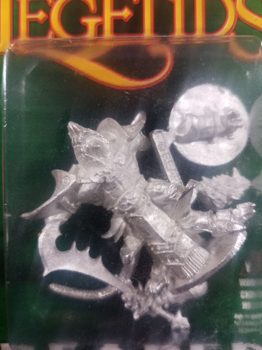 Unpainted Kar'Drakir Reptus Dragonman Warrior 03316 Dark Heaven
