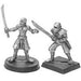 Ninja (2) #04-303 Classic Ral Partha Fantasy RPG Metal Figure