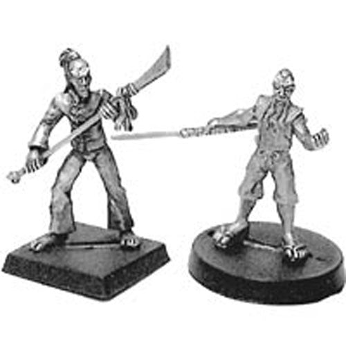 Masters of Kung Fu (2) #04-307 Classic Ral Partha Fantasy RPG Metal Figure