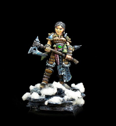 Reaper Miniatures Hanei, Female Warrior #04010 Unpainted Metal Figure