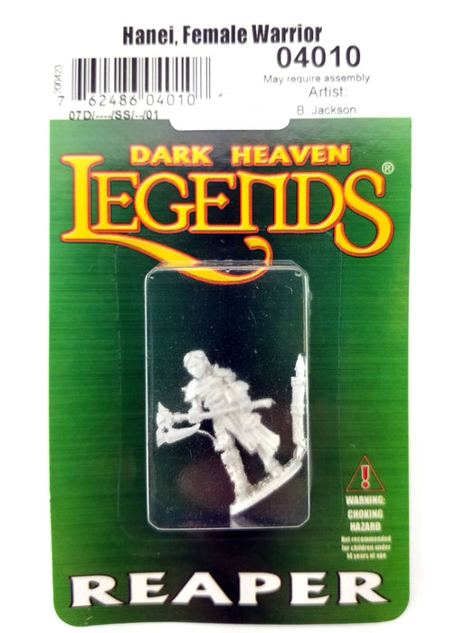 Reaper Miniatures Hanei, Female Warrior #04010 Unpainted Metal Figure