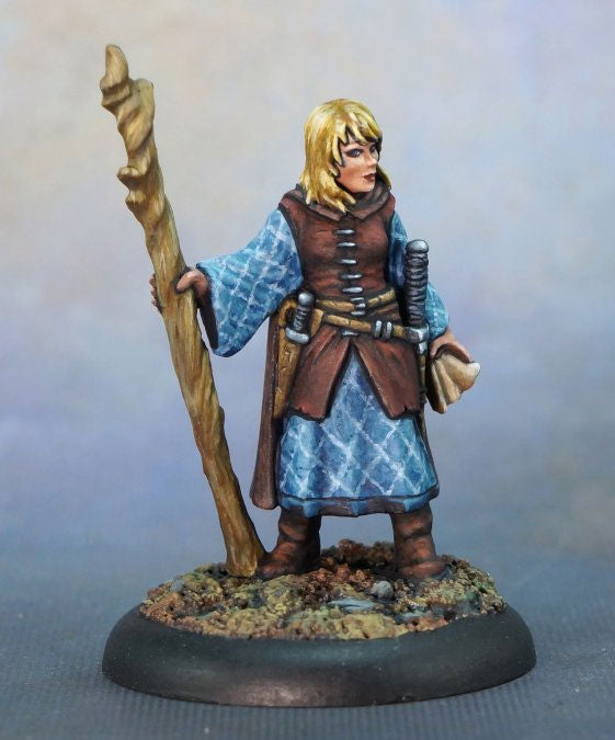 Dark Heaven Legends Asandris Nightbloom, Female Druid #04012 Metal RPG Miniature Figure