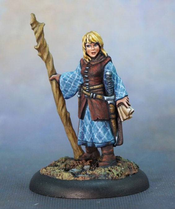 Dark Heaven Legends Asandris Nightbloom, Female Druid #04012 Metal RPG Miniature Figure