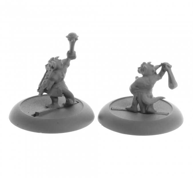 Ratpelt Kobolds (2) #04067 Dark Heaven Legends Unpainted Metal Figures
