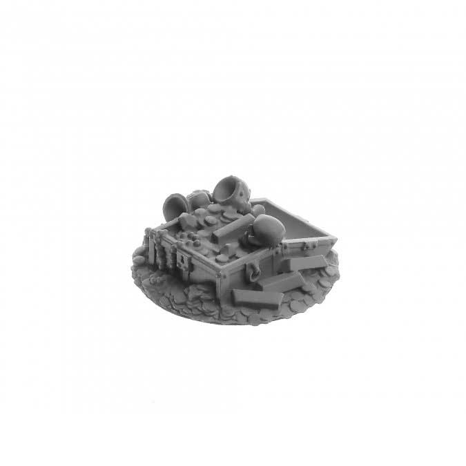 Treasure Pile #04077 Dark Heaven Legends Unpainted Metal Figure