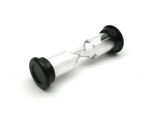 Koplow Games 30 Second Sandtimer for Board Card Dice Games - Black Caps