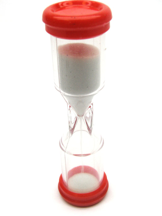 Koplow Games 90 Second Sandtimer for Board Card Dice Games - Red Caps
