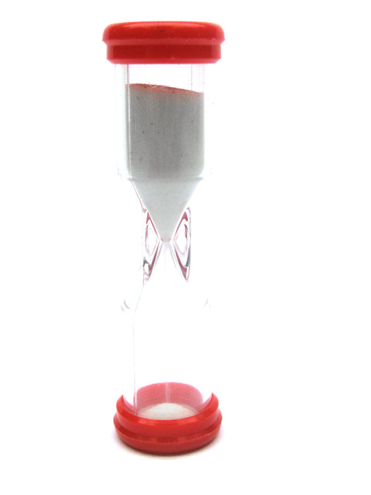Koplow Games 90 Second Sandtimer for Board Card Dice Games - Red Caps