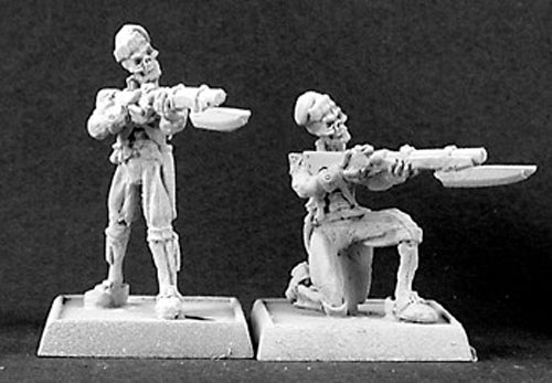 Reaper Miniatures Bone Marines (9) Razig Adept 06150 Warlord Army Pack Unpainted