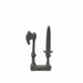 Dungeon Dwellers Jana Frostwind Barbarian #07025 Unpainted Bones USA Plastic
