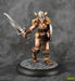 Dungeon Dwellers Jana Frostwind Barbarian #07025 Unpainted Bones USA Plastic