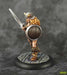 Dungeon Dwellers Jana Frostwind Barbarian #07025 Unpainted Bones USA Plastic