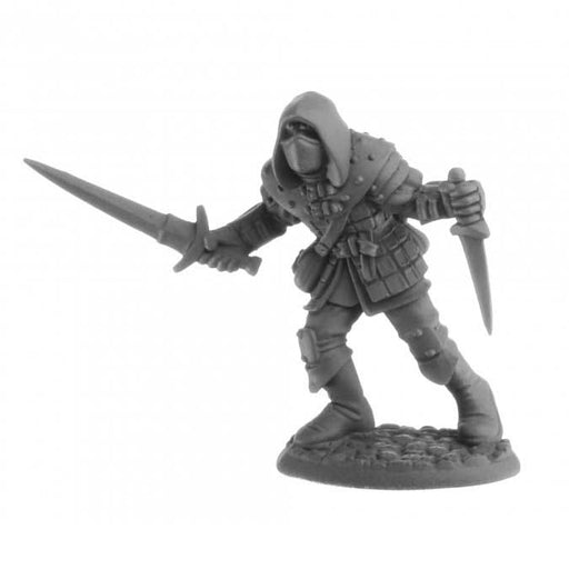 Dungeon Dwellers Naus, Waghalter (Human Rogue) #07060 Bones Unpainted Figure