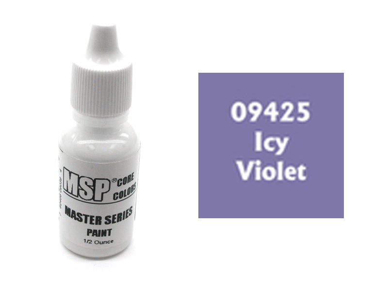 MSP Bones Color 1/2oz Paint Bottle #09425 - Icy Violet