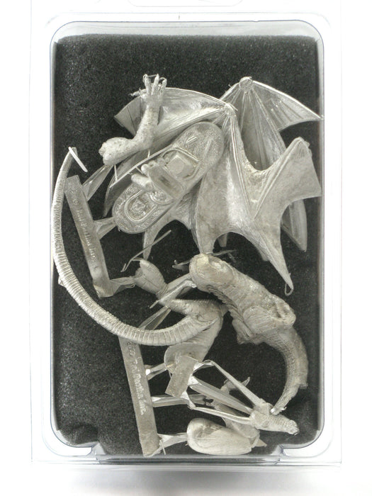 Cyborg Dragon #10-370 Classic Ral Partha Fantasy RPG Metal Figure