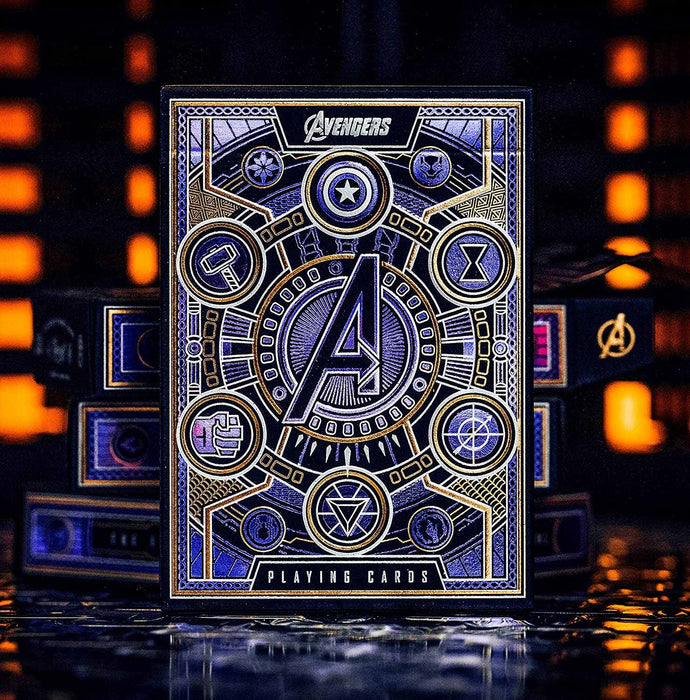 Theory11 Marvel Avengers Purple Playing Cards - 1 Deck