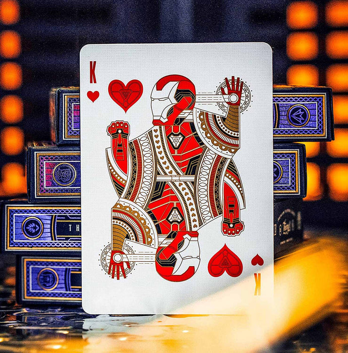 Theory11 Marvel Avengers Purple Playing Cards - 1 Deck