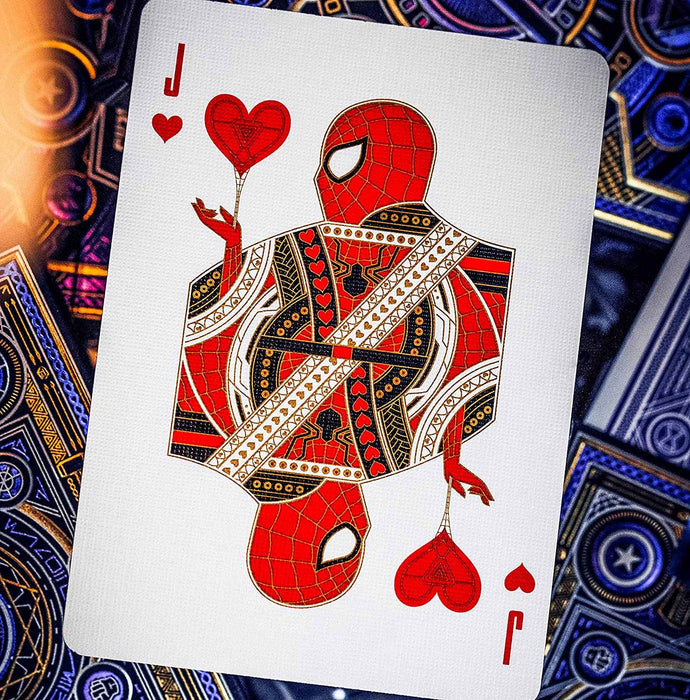 Theory11 Marvel Avengers Purple Playing Cards - 1 Deck