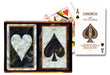 Congress Black Marble Cellutone Finish Standard 2 Pack Bridge Playing Cards