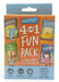 Hoyle 4-in-1 Fun Pack Classic Card Games - Memory, Old Maid, Go Fish, Matching
