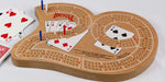 Bicycle 29 Cribbage Board with Pegs