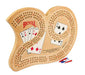 Bicycle 29 Cribbage Board with Pegs