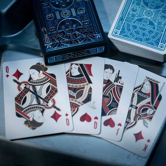 Star Wars Playing Cards - Light Side (Blue)