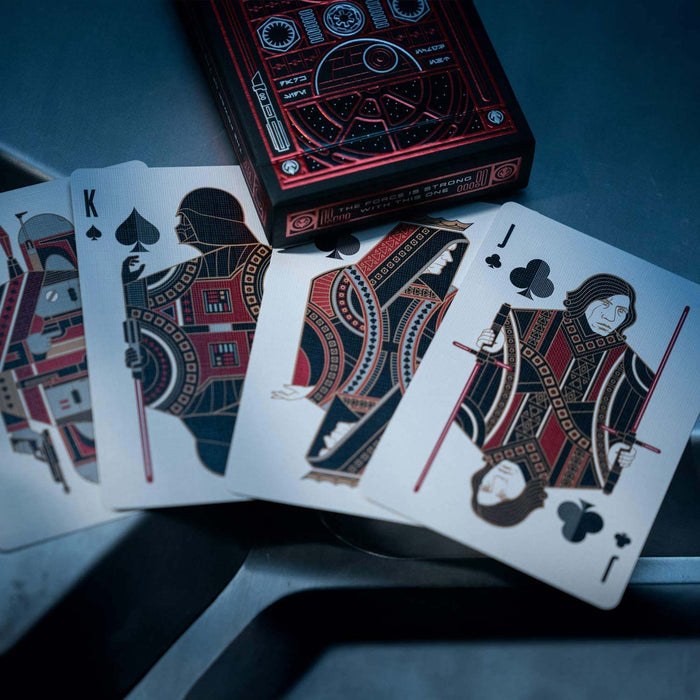 Star Wars Playing Cards - Dark Side (Red)