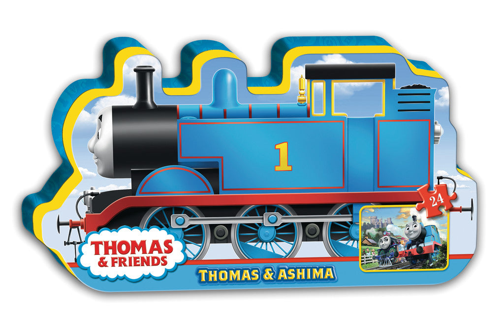 Ravensburger Children's Shaped Box Thomas & Ashima 24 Piece Jigsaw Puzzle