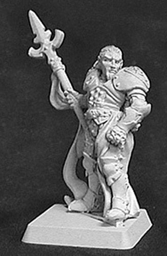 Reaper Miniatures Lord Ironraven, Crusaders Captain #14005 Crusaders Unpainted