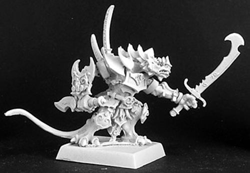 Reaper Miniatures Audt, Reptus Sergeant #14222 Reptus Unpainted RPG Mini Figure