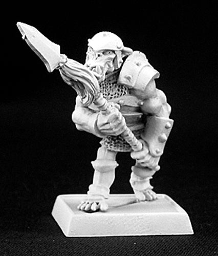 Reaper Miniatures Bull Orc Hunter #14426 Reven Unpainted RPG D&D Mini Figure